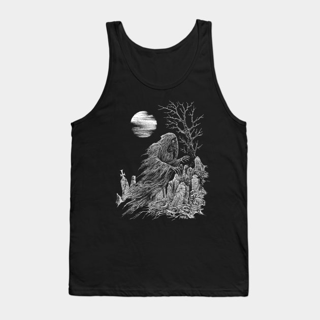 Gas Mask Wraith Tank Top by sawblade666